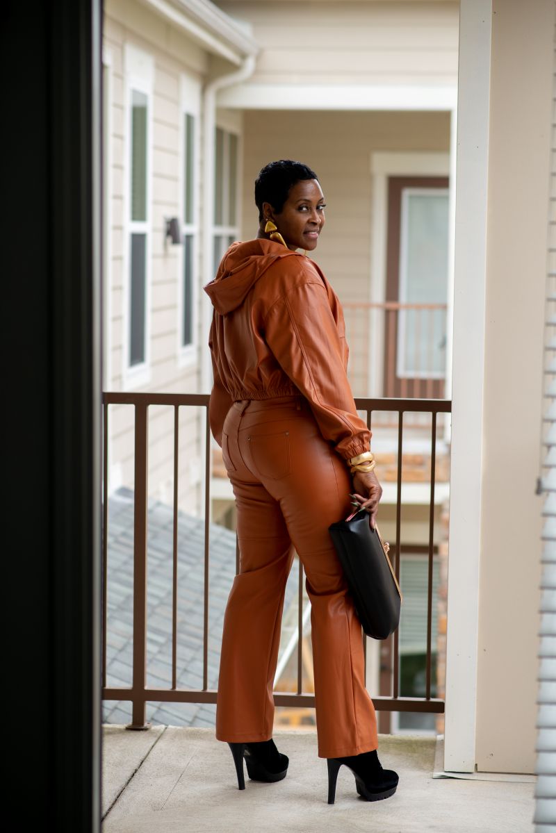 AFTER DARK FAUX LEATHER SET