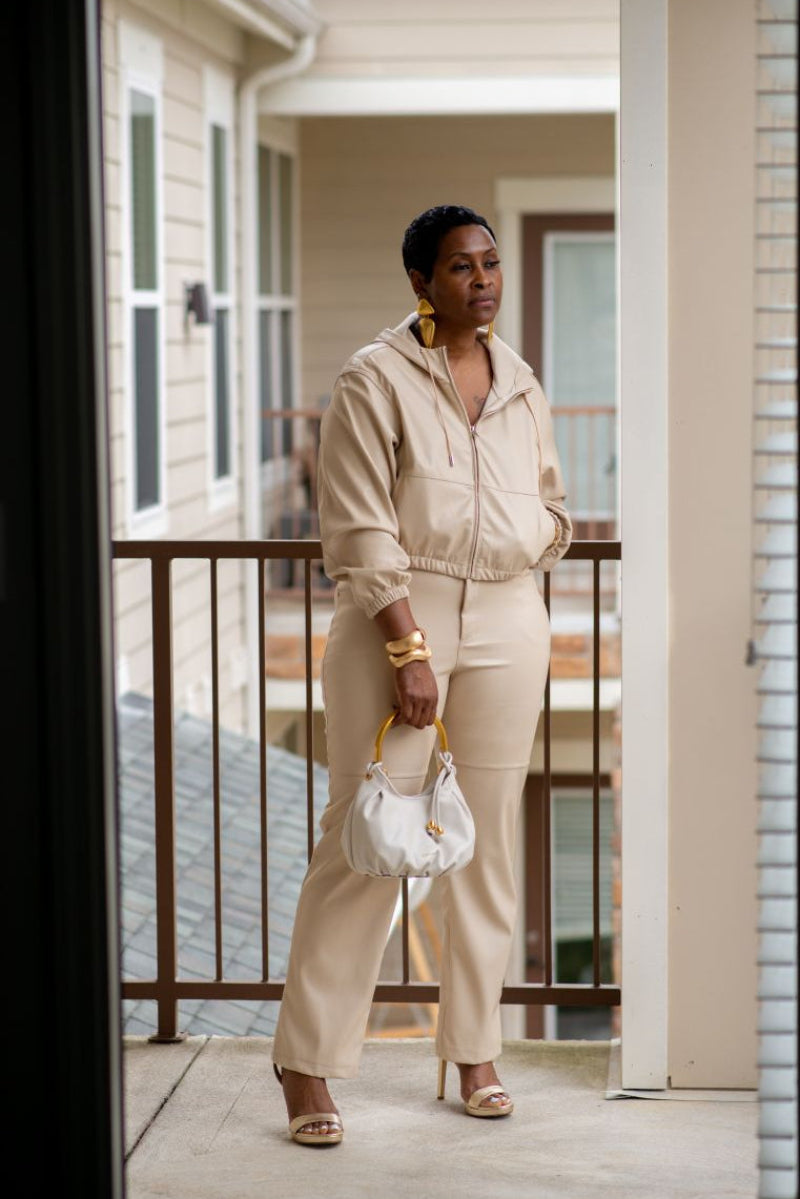 AFTER DARK FAUX LEATHER SET