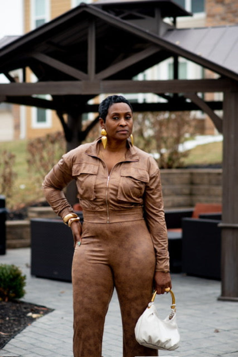 SIGNATURE SCUPLT PANTS SET