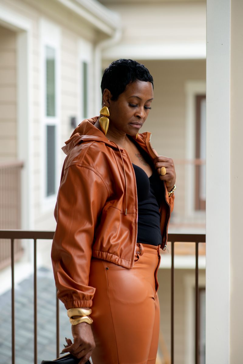 AFTER DARK FAUX LEATHER SET