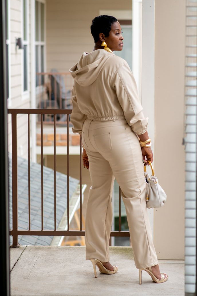 AFTER DARK FAUX LEATHER SET